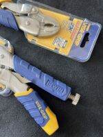 คีมล็อก IRWIN VISE GRIP รุ่นปลดเร็วปากตรงด้ามยาง 7