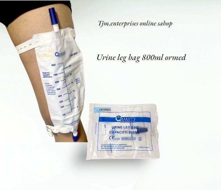 Urine leg bag 800ml (ormed) Lazada PH