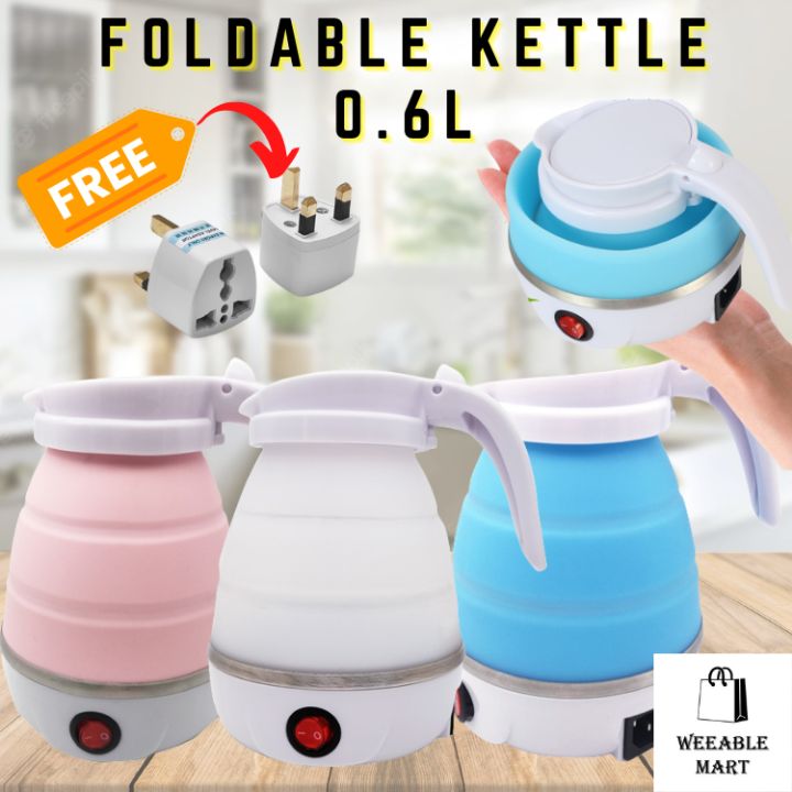 0.6L Best Selling Electric-Mini-Kettle Foldable Water Suitable for