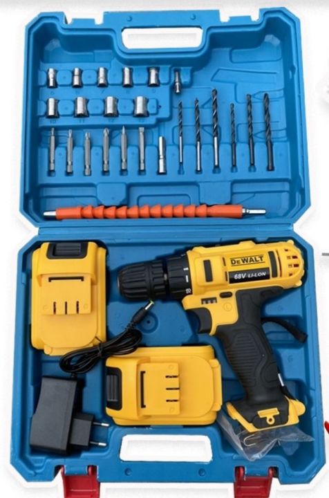 ซื้อคู่ประหยัดกว่า-gt-สว่านไร้สาย-dewalt-68v-หินเจียร-makita-4-นิ้ว-รุ่น-9553