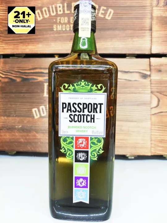 Passport Scotch Whisky 1L with BOX 💯 Original Ready Stock Lazada