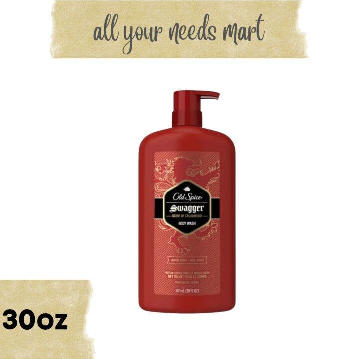 OLD Spice • Swagger Body Wash • 30oz Lazada PH