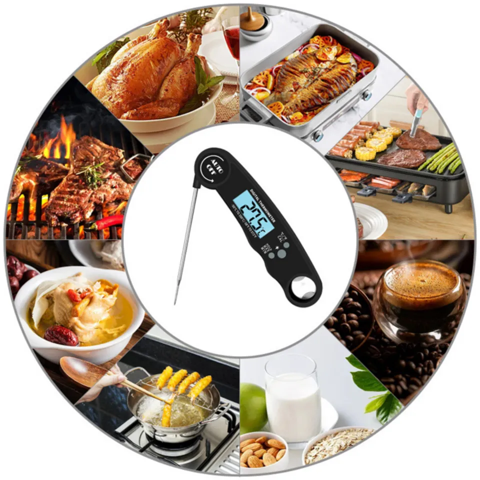 Bebeze Kitchen Electronic Digital Food Thermometer, Meat