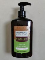 Arganicare macadamia leave in​ conditioner​ for​ dry​ and​ damage hair 400 ml.สำหรับผมเสีย