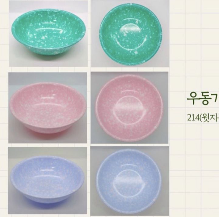 thekess-เซตถ้วย-ชาม-korea-import-korean-style-street-food-plate-set-5pcs