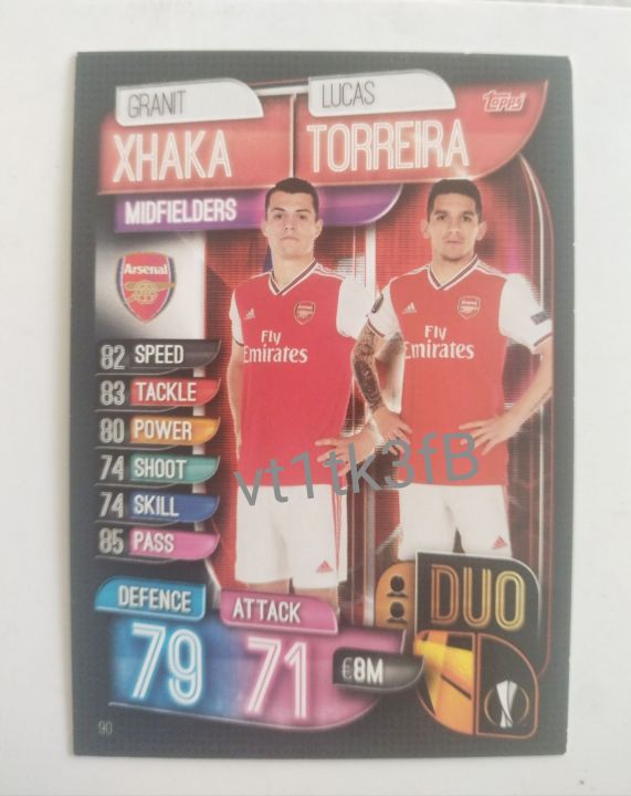 card-football-matchattax-arsenal-2019