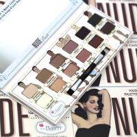 อายแชโดว์ พาเลท The Balm Nude Eyeshadow Palette (mirror) ทาตา 12 สีสวยมาก มีแปรงแถมให้ด้วย สีสวยชัด ติดทน เครื่องสำอาง