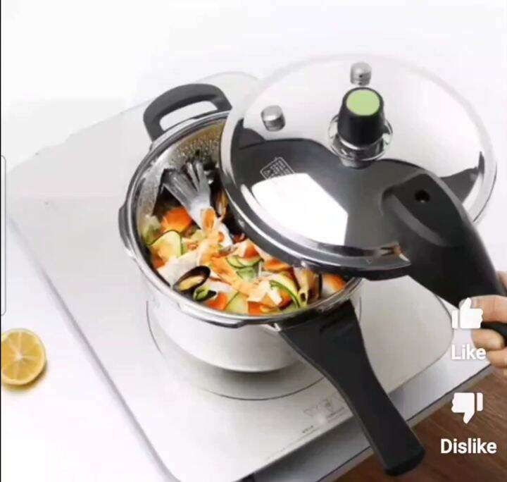 HomeBuzz Stainless Steel Pressure Cooker Lazada PH