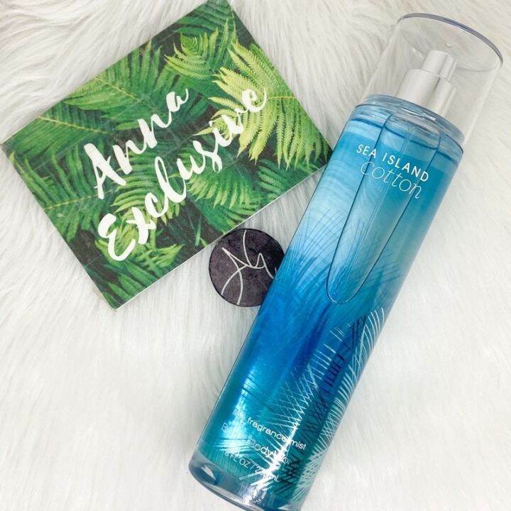 🇺🇸Bath & Body Works SEA ISLAND COTTON Fragrance Mist Lazada PH