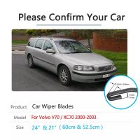 GF71 Car Wiper Blade for Volvo S60 V70 XC70 2000 2001 2002 2003 Front Window Windscreen Windshield Wipers Blades Car Accessories XCV 70