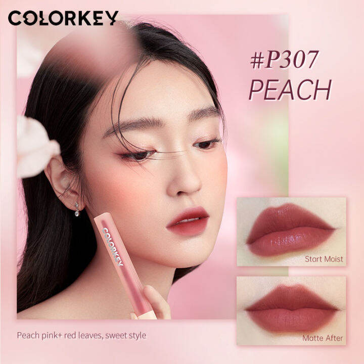 [Ready Stock] Colorkey Watery Matte Lip Gloss Waterproof Non-stick ...