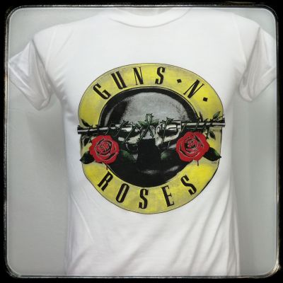 เสื้อ​วง​ Gun​NRoses​ผ้า​บาง​