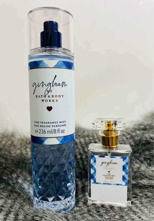ORIGINAL Bath & Body Works Fragrance Mist Gingham Scent 30ml Decant