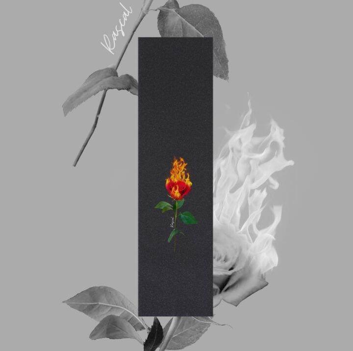 GRIPTAPE RASCAL BURN ROSE GRIPTAPE SKATEBOARD3 Lazada Indonesia