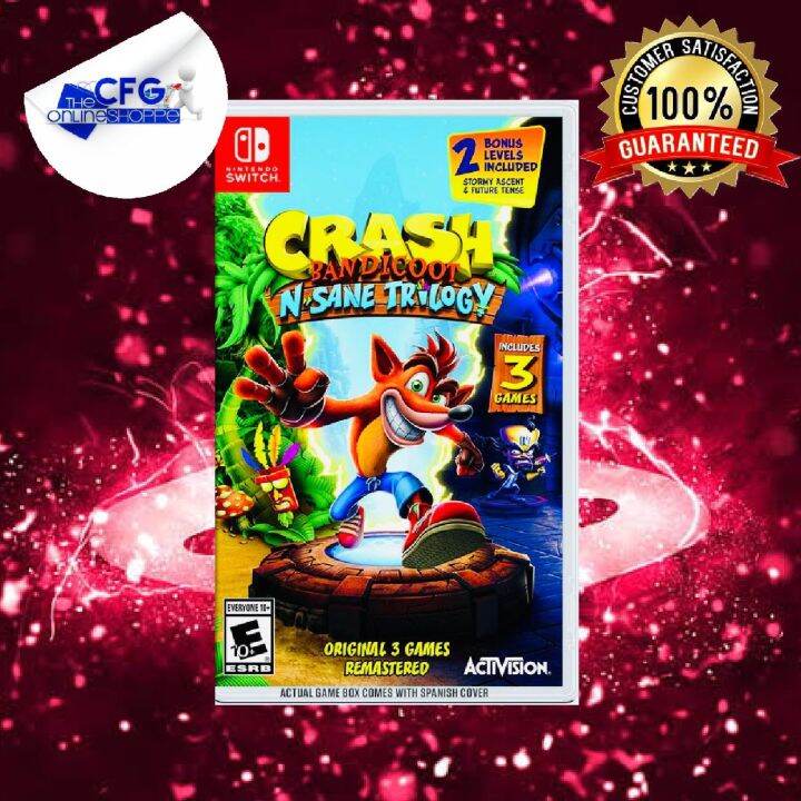 BRANDNEW | Crash Bandicoot: NSane Trilogy | Nintendo Switch | Lazada PH