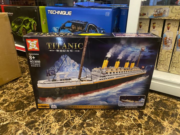 Non lego 9099 Mô hình Tàu Titanic 