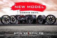 ล้อแม็กซ์ Cosmis spin P8 ขอบ 20 เข้าใหม่ สวย สปอร์ต ออฟโรด มี สอง เสปก ET 0 และ -25 สไตล์ เมกา ตัวจริง