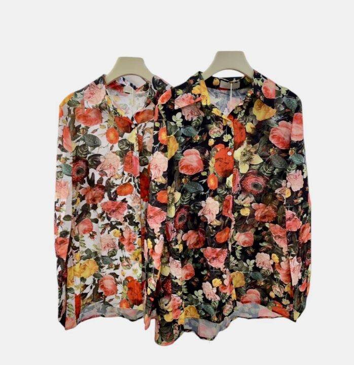 เสื้อเชิ้ตลายดอก