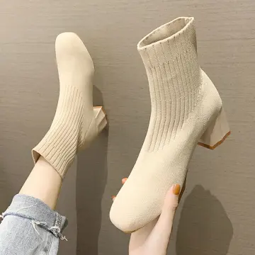 Cheap on sale sock booties