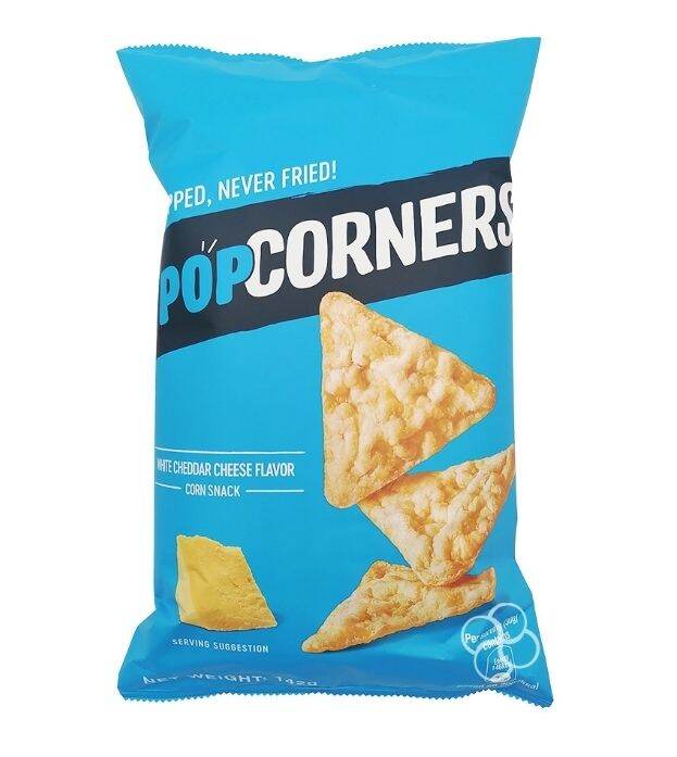 Pop Corners White Cheddar Cheese Corn Snack 142g Lazada PH