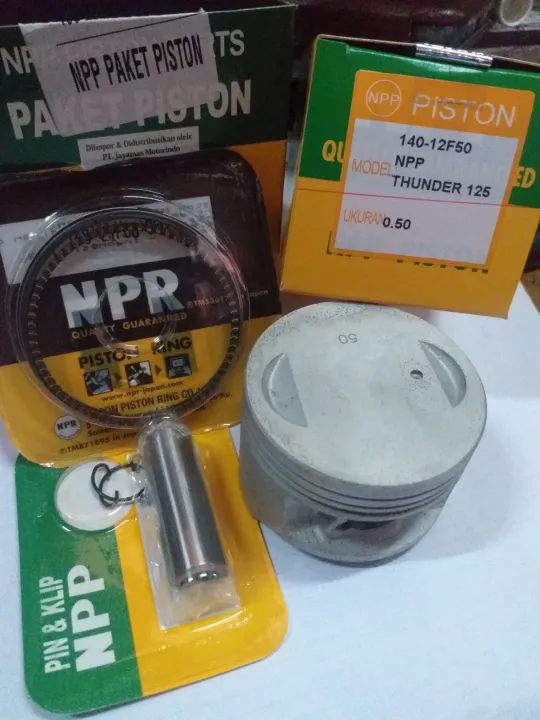 PISTON KIT SEHER KIT SET SUZUKI THUNDER 125 OS STD 25 50 75 100 NPP
