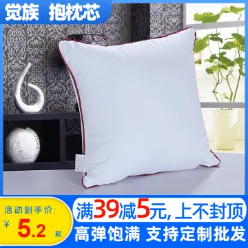 Extra Large Couch Pillows 40x40 2-Piece Core Non-woven Polyester Substitute  Core Square Throw Pillow