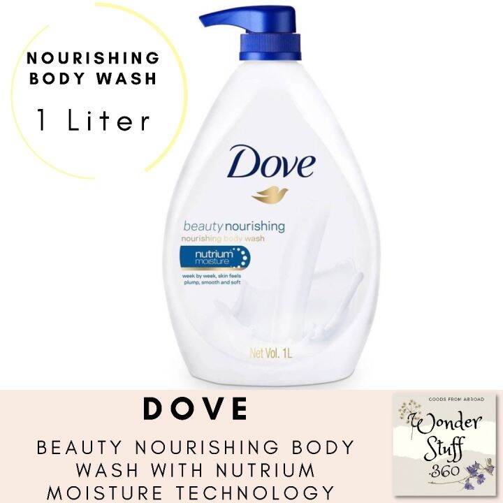 Dove Beauty Nourishing Body Wash with Nutrium Moisture Technology ...