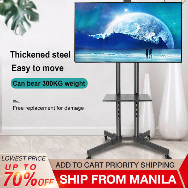 BAIERDI Universal 3270 inch LCD TV Stand TV Mobile Cart Mobile TV