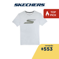 Skechers สเก็ตเชอร์ส เสื้อยืดแขนสั้นผู้ชาย Men Performance Running Short Sleeve Tee - SP22Q4M430-00JA