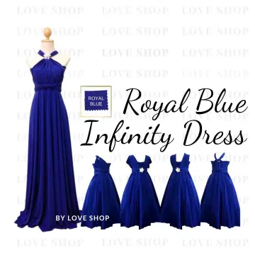 Infinity dress royal sale blue for sale