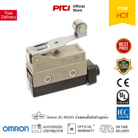 Omron Limit Switch ZC-W255 ชนิดของ Actuator ก้านแขนสั้นติดหัวลูกล้อ สวิตช์ออมรอน