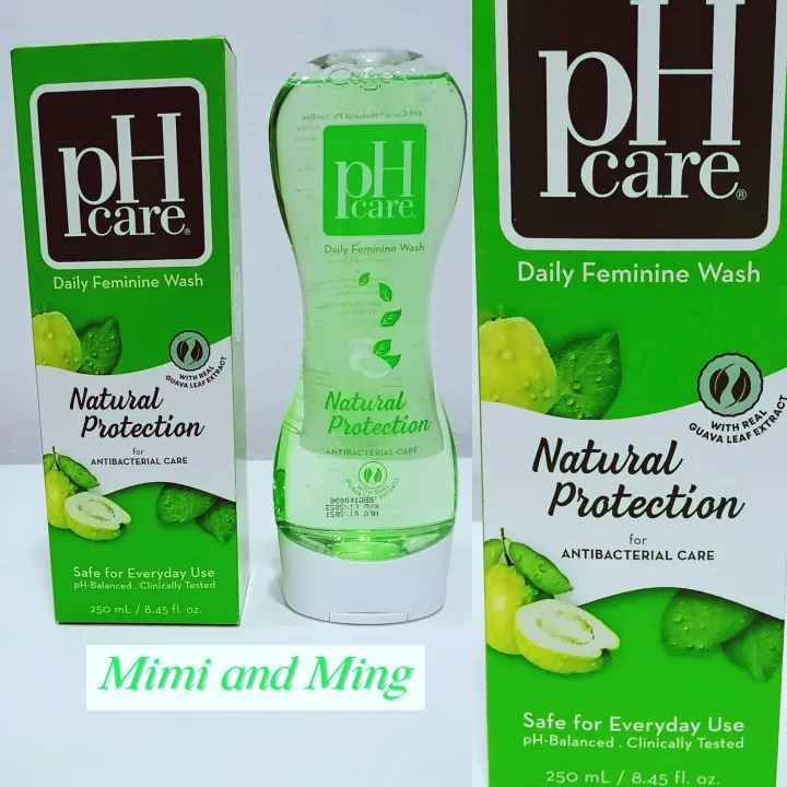 pH Care Daily Feminine Wash. Natural Protection for Antibacterial Care