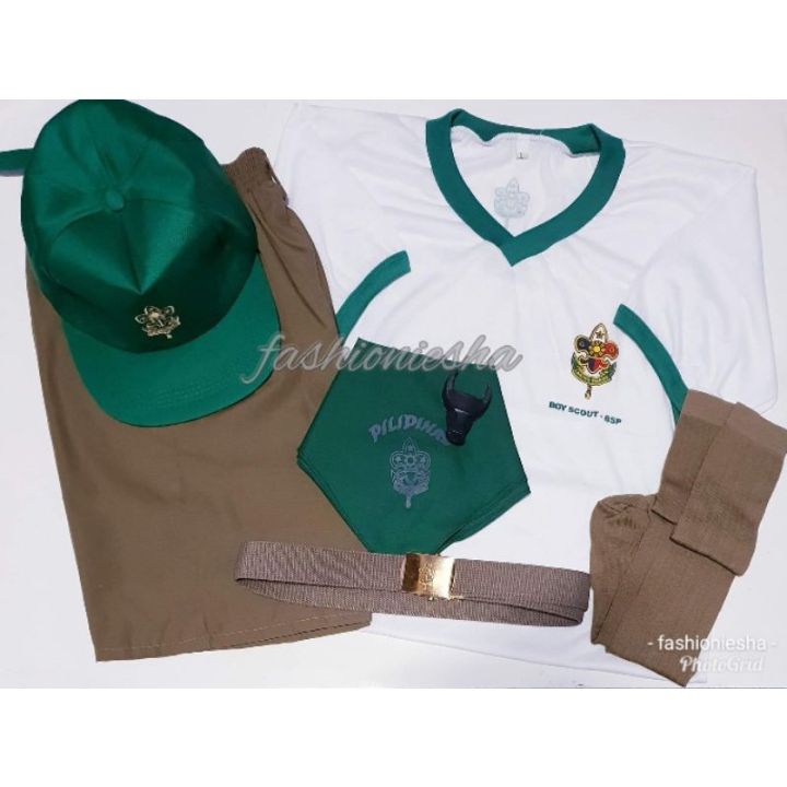 JUNIOR BOY SCOUT SET UNIFORM - GRADE 4-6 | Lazada PH