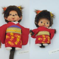 ตุ๊กตา Monchhichi  Bebichhichi ป้ายไม่ห้อย ของแท้จากญี่ปุ่น