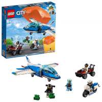 2019 new product LEGO 60208 city series police air special police parachute hunting assembled building blocks