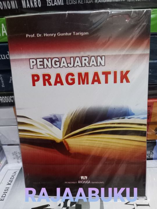 Pengajaran Pragmatik By Prof Dr Henry Guntur Tarigan Lazada Indonesia