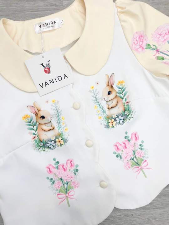 เสื้อครอปน่ารักๆป้ายvanida