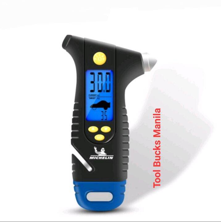 Michelin Programmable Digital Tire Pressure Gauge MN4205 LED