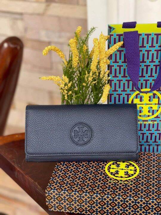Tory Burch Trifold Wallet Lazada.co.th
