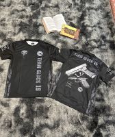 เสื้อพิมพ์ลาย  Team Glock 19 เนื้อผ้าดี ใส่สบาย ลายคมชัด สีไม่หลุดไม่ลอก