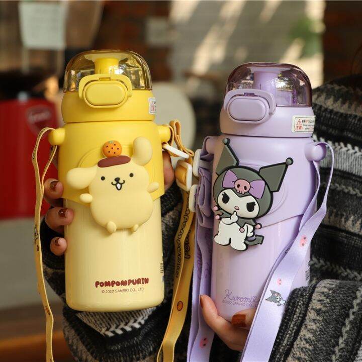 Sanrio Thermos Cup Kuromi 316 Stainless Steel Water Cup Cute Female