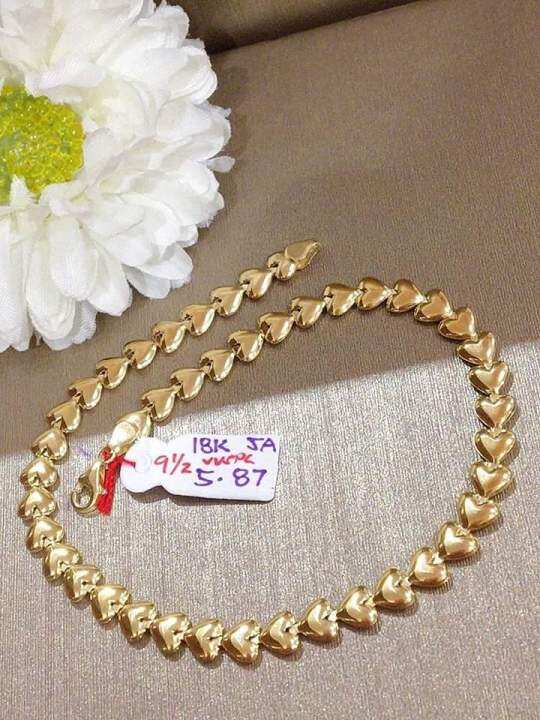 HEART JAPAN GOLD BRACELET 18K PAWNABLE Lazada PH