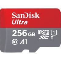 SanDisk Ultra MicroSDXC UHS-I 256GB,512GB (SDSQUAC-256G-GN6MN) Max Read Speed 150 MB/s U1 A1