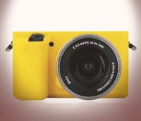 Soft Silicone for Sony A6000 yellow (0884)