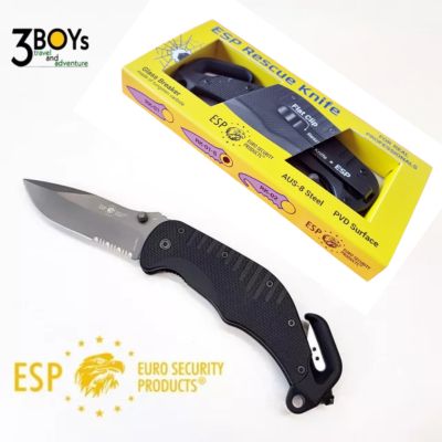 มีด ESP รุ่น Rescue Knife RK-01 มีดที่แข็งแกร่งมาตฐานยุโรป