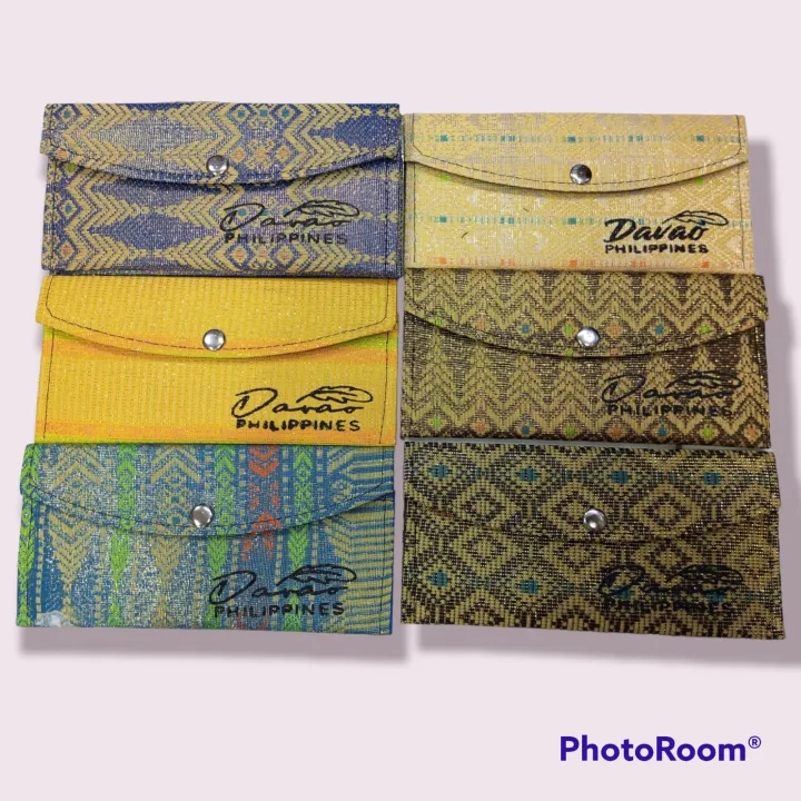 Sungkit Paper Wallet with Zipper DAVAO Souvenir 10 Pcs in 1 pack