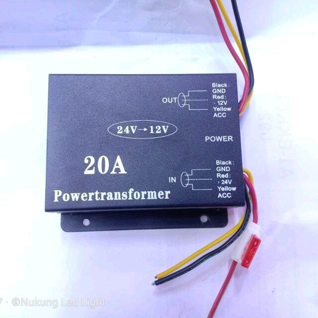 คอนเวอร์เตอร์-ตัวแปลงไฟ-24v-เป็น-12v-step-down-dc20-30v-to-12v-30a-20a-10a-6a-มีให้กดเลือก