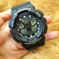 CASIO G-SHOCK GA-100GBX-1A9 คาสิโอ นาฬิกาชาย สายสแตนเลส กันน้ำ ของแท้รับประกันศูนย์