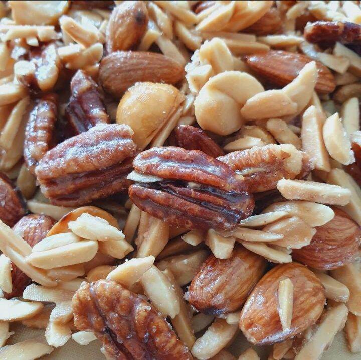 keto-caramel-nuts-ถั่วเคลือบน้ำตาลอิริทฝรั่งเศส-ไม่กระตุ้นอินซูลิน-oven-talk-bangkok