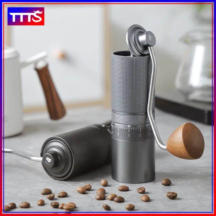 Hand Coffee Grinder CNC420 Stainless Steel Burr Precision External